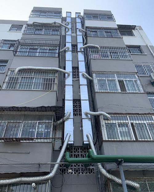 室外烟道高度(室外烟道高度标准)